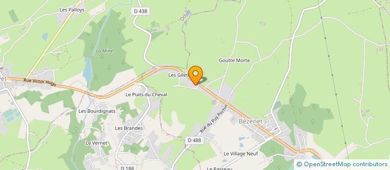 localisation de l'entreprise MONSIEUR JOSEPH IWANYK à BEZENET