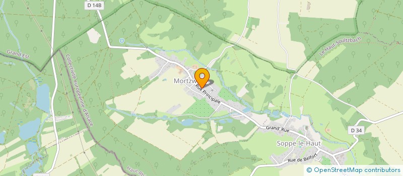 localisation de l'entreprise MONSIEUR JOSEPH JACQUIN  STERNENBERG