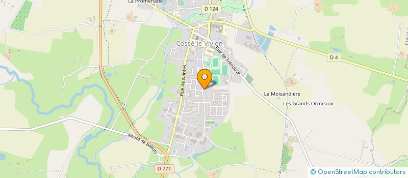 localisation de l'entreprise MONSIEUR JOSEPH JAGLINE  COSMES