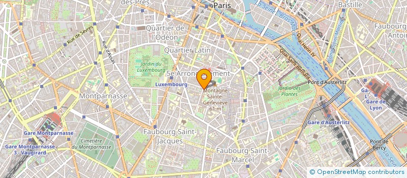 localisation de l'entreprise MONSIEUR JOSEPH JAMOUS à PARIS