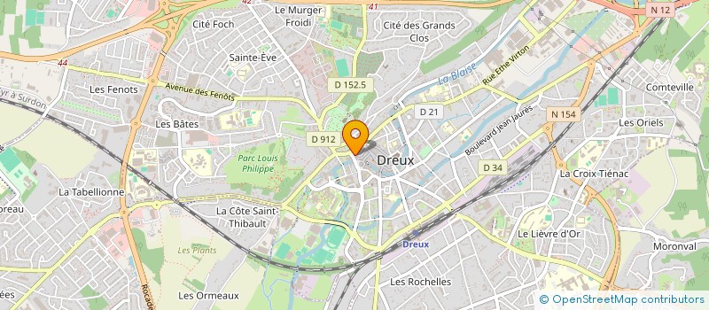 localisation de l'entreprise MONSIEUR JOSEPH JEGOUZO à DREUX