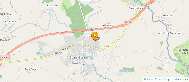 localisation de l'entreprise MONSIEUR JOSEPH JEHANNO à SAINT-GERAND-CROIXANVEC