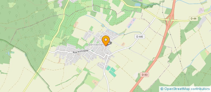 localisation de l'entreprise MONSIEUR JOSEPH JORDAN  BERRWILLER