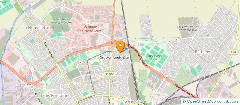 localisation de l'entreprise MONSIEUR JOSEPH JORGE  REIMS