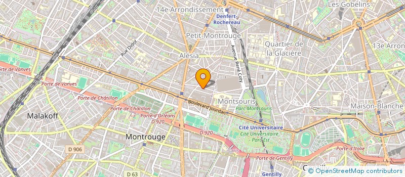localisation de l'entreprise MONSIEUR JOSEPH JOSEPH BESSET-LISSORGUE  MEUDON