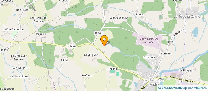 localisation de l'entreprise MONSIEUR JOSEPH JOUBIN à VAL D'OUST