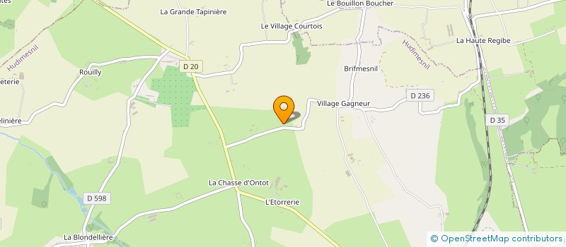 localisation de l'entreprise MONSIEUR JOSEPH JOUENNE à HUDIMESNIL