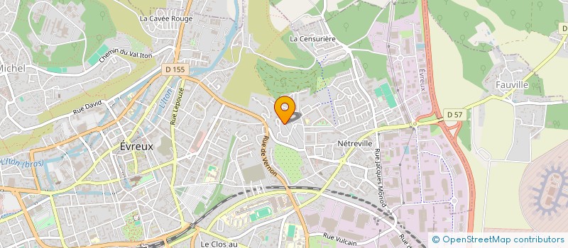 localisation de l'entreprise MONSIEUR JOSEPH JOUVIN à EVREUX