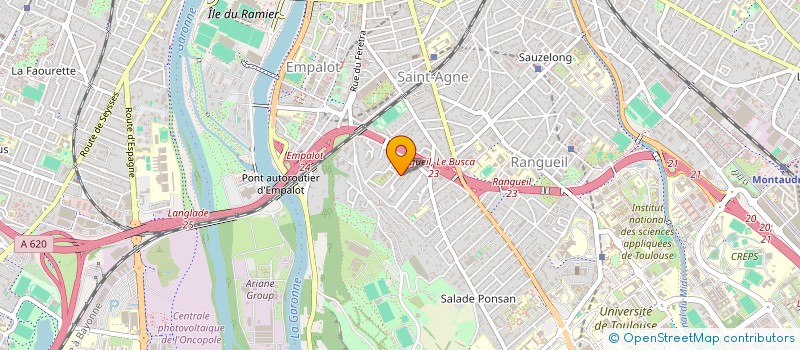 localisation de l'entreprise MONSIEUR JOSEPH KESSLER  TOULOUSE