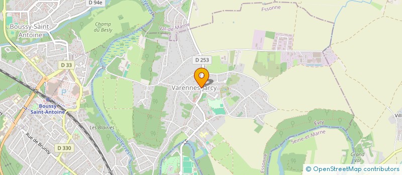 localisation de l'entreprise MONSIEUR JOSEPH KHEIRALLAH  VARENNES-JARCY