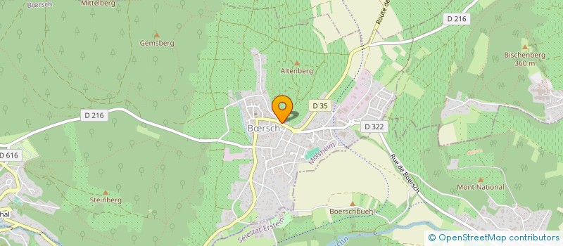 localisation de l'entreprise MONSIEUR JOSEPH KIEB  BRSCH