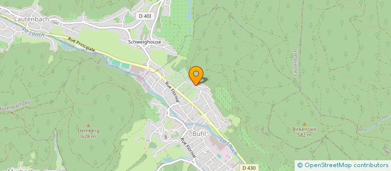 localisation de l'entreprise MONSIEUR JOSEPH KLEE  BUHL