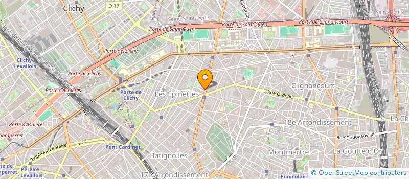 localisation de l'entreprise MONSIEUR JOSEPH KODET  PARIS