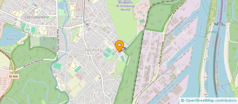localisation de l'entreprise MONSIEUR JOSEPH KOUDJODJI à STRASBOURG