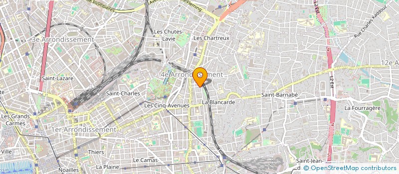 localisation de l'entreprise MONSIEUR JOSEPH KRAIF à MARSEILLE