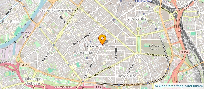localisation de l'entreprise MONSIEUR JOSEPH KUITO PANGOUN à LILLE