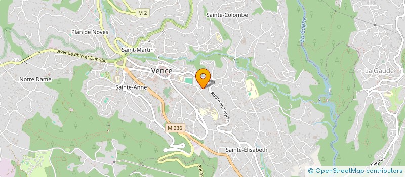 localisation de l'entreprise MONSIEUR JOSEPH LABATE à VALLAURIS