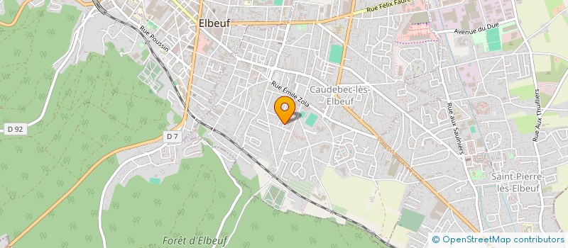 localisation de l'entreprise MONSIEUR JOSEPH LABE  CAUDEBEC-LES-ELBEUF