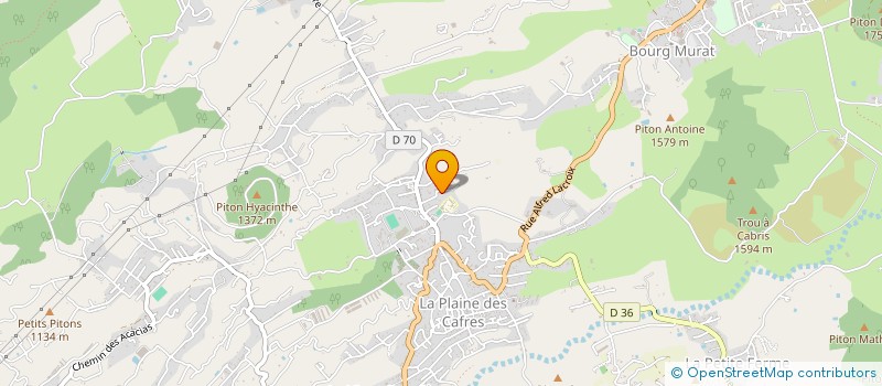 localisation de l'entreprise MONSIEUR JOSEPH LACAILLE  LE TAMPON