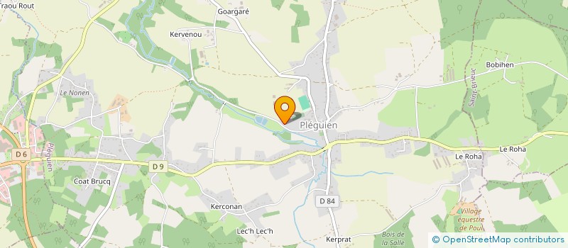 localisation de l'entreprise MONSIEUR JOSEPH LACHEVER  GOMMENEC'H