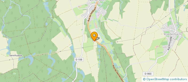 localisation de l'entreprise MONSIEUR JOSEPH LAFERTIN  HEIMERSDORF