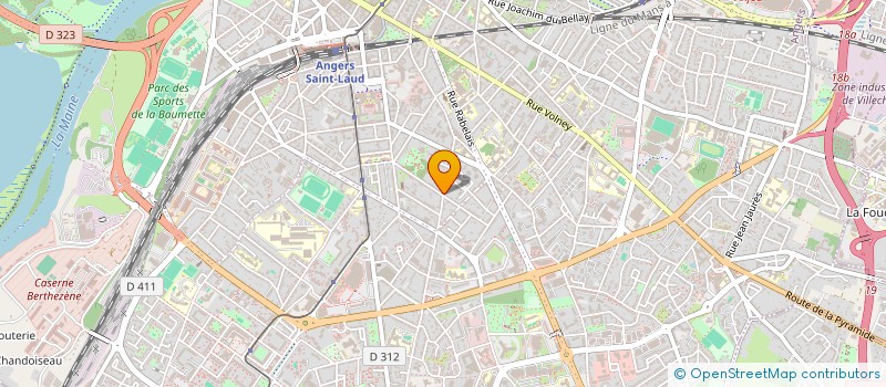 localisation de l'entreprise MONSIEUR JOSEPH LAHOUD à ANGERS