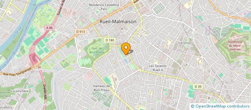 localisation de l'entreprise MONSIEUR JOSEPH LAMA à RUEIL-MALMAISON