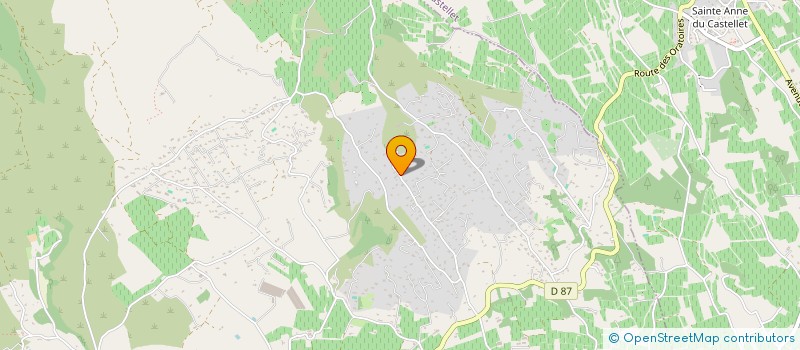 localisation de l'entreprise MONSIEUR JOSEPH LAMBLARD  LA CADIERE-D'AZUR