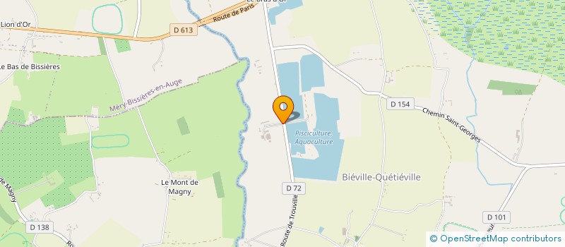 localisation de l'entreprise MONSIEUR JOSEPH LANFRANC DE PANTHOU  BELLE VIE EN AUGE