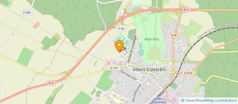 localisation de l'entreprise MONSIEUR JOSEPH LANGAN à VILLERS-COTTERETS