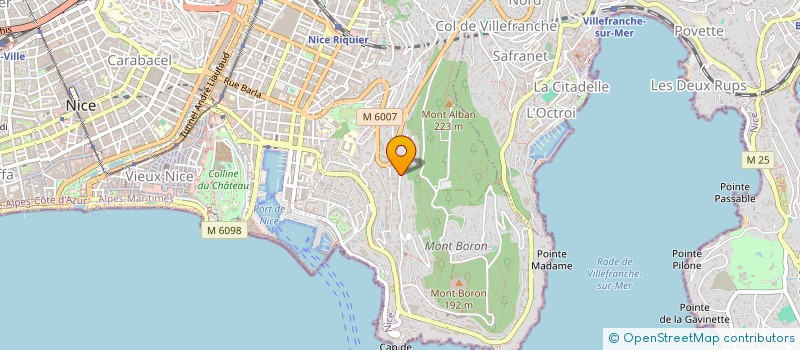 localisation de l'entreprise MONSIEUR JOSEPH LASRY à NICE