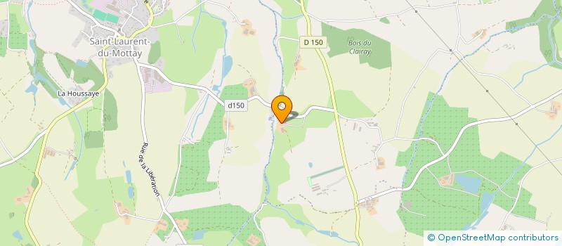 localisation de l'entreprise MONSIEUR JOSEPH LAUNAY  MAUGES-SUR-LOIRE