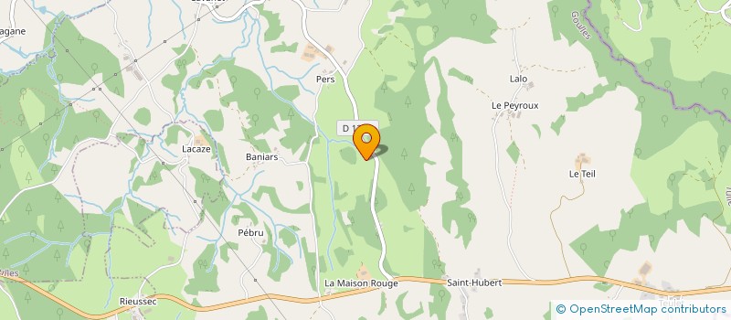 localisation de l'entreprise MONSIEUR JOSEPH LAURENT  CAMPS-SAINT-MATHURIN-LEOBAZEL