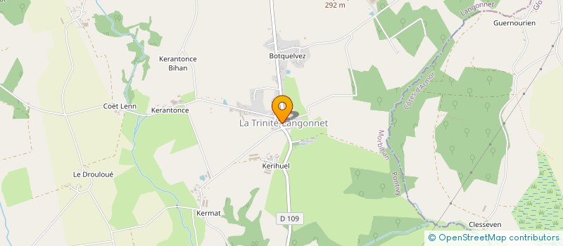 localisation de l'entreprise MONSIEUR JOSEPH LE BIHAN à LANGONNET
