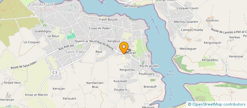 localisation de l'entreprise MONSIEUR JOSEPH LE GALL  PLOURIN