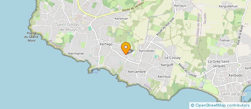 localisation de l'entreprise MONSIEUR JOSEPH LE JOUBIOUX  SAINT-GILDAS-DE-RHUYS