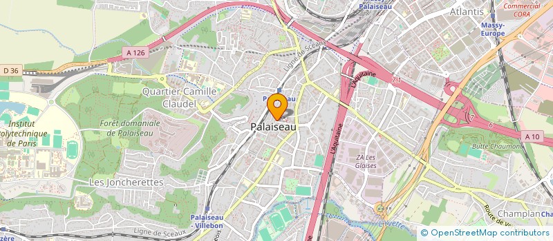 localisation de l'entreprise MONSIEUR JOSEPH LE MARECHAL à PALAISEAU