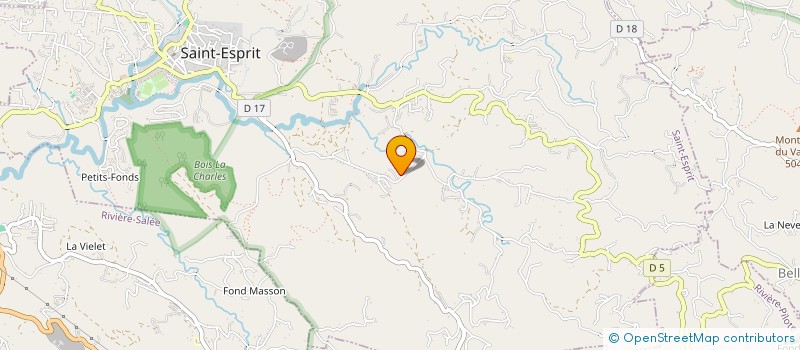 localisation de l'entreprise MONSIEUR JOSEPH LE MAUX  SAINT-ESPRIT