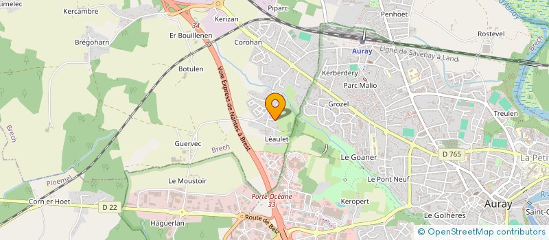 localisation de l'entreprise MONSIEUR JOSEPH LE NOCHER à BRECH