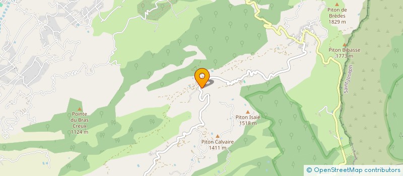 localisation de l'entreprise MONSIEUR JOSEPH LEBRETON  LE TAMPON