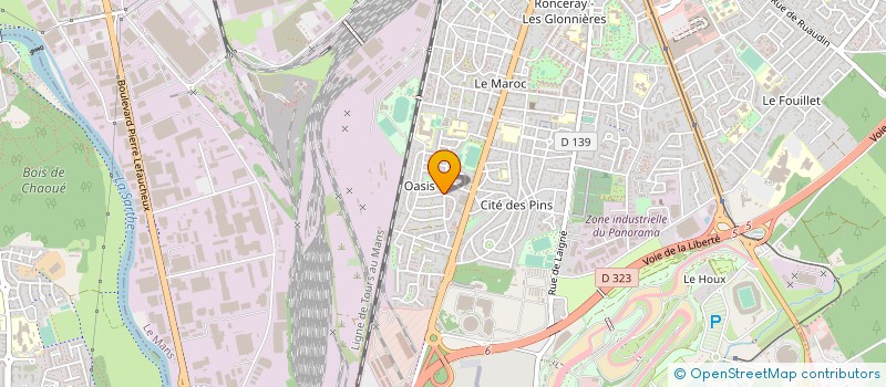 localisation de l'entreprise MONSIEUR JOSEPH LECONTE à LE MANS