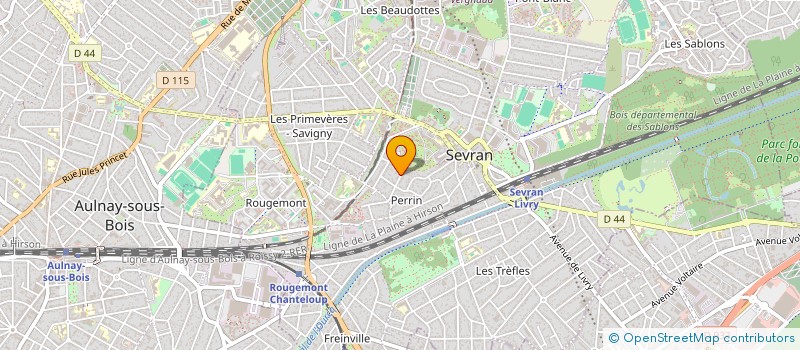localisation de l'entreprise MONSIEUR JOSEPH LEFAITE à SEVRAN