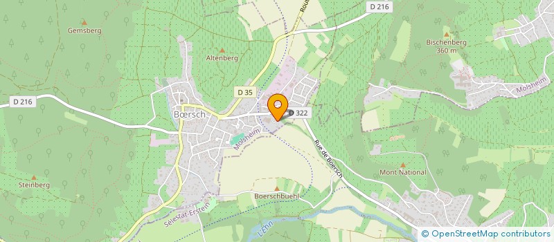 localisation de l'entreprise MONSIEUR JOSEPH LEHMANN  BRSCH