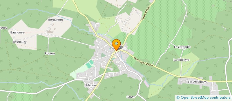 localisation de l'entreprise MONSIEUR JOSEPH LEMAZURIER  LANDIRAS