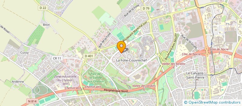 localisation de l'entreprise MONSIEUR JOSEPH LENORMAND à CAEN