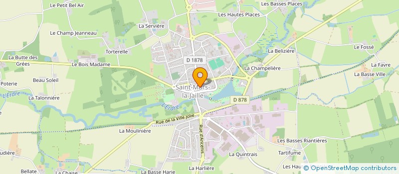 localisation de l'entreprise MONSIEUR JOSEPH LEPINAY  VALLONS-DE-L'ERDRE