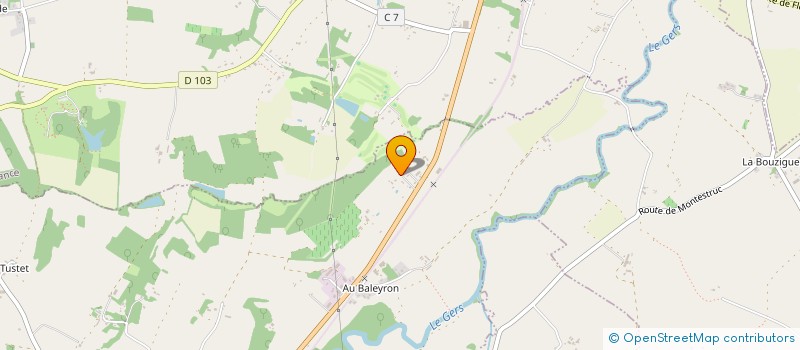 localisation de l'entreprise MONSIEUR JOSEPH LESNE  ROQUEFORT