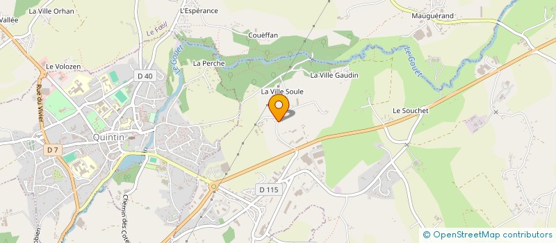 localisation de l'entreprise MONSIEUR JOSEPH LEVENE  SAINT-BRANDAN