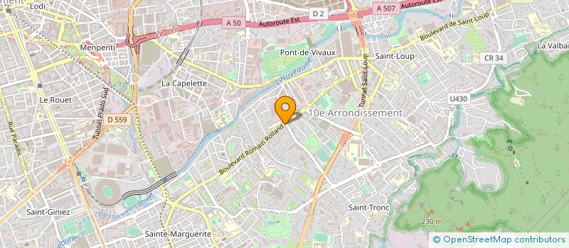 localisation de l'entreprise MONSIEUR JOSEPH LEVY à MARSEILLE