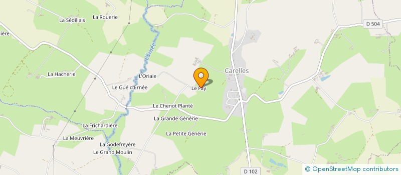 localisation de l'entreprise MONSIEUR JOSEPH LHUISSIER  VIEUVY